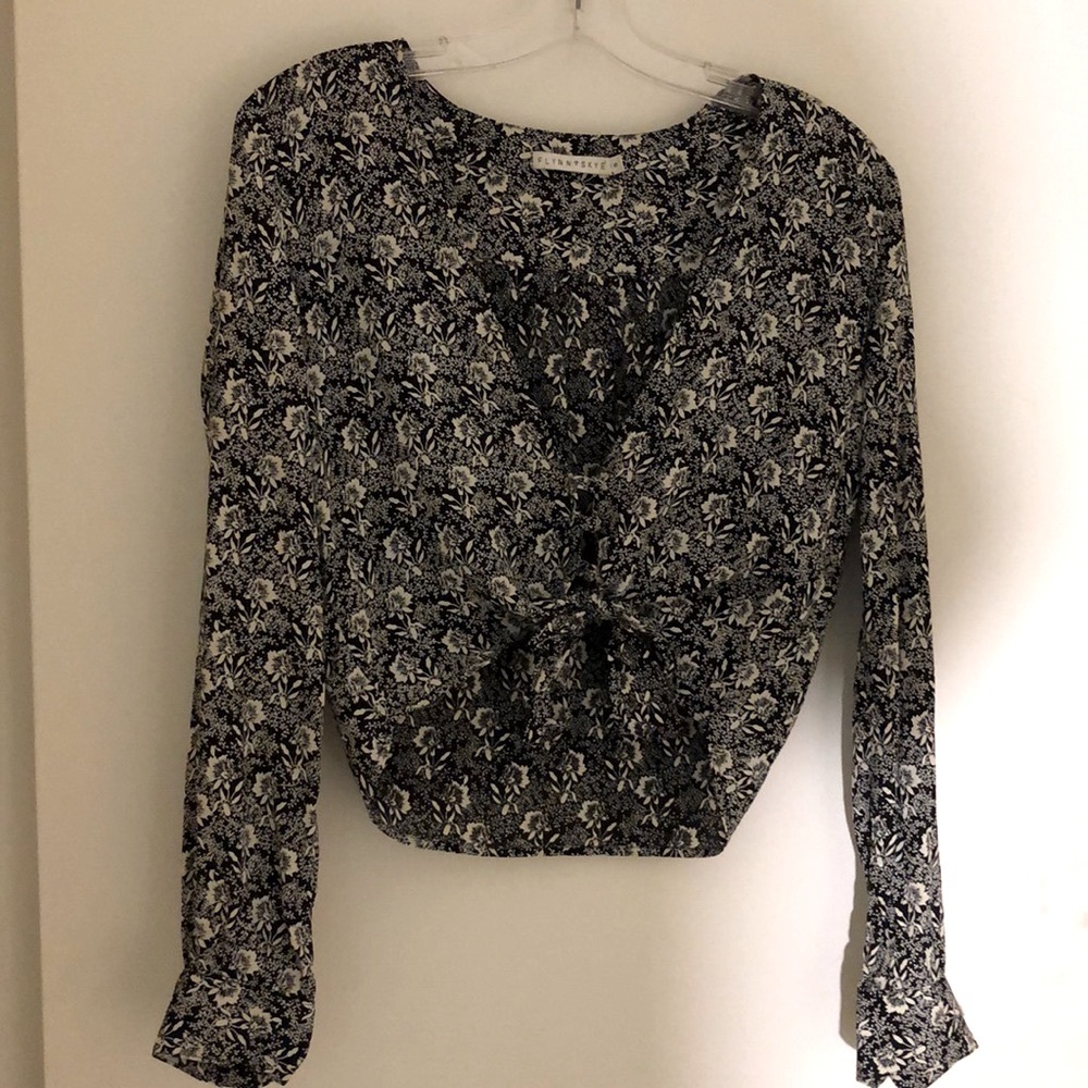 Flynn Skye cropped blouse